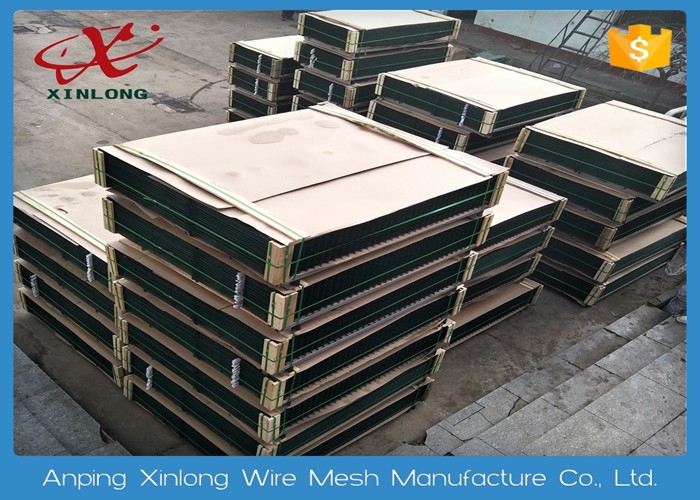 Galvanized PVC Coated 3 Bends Welded Wire Garden Fence / Welded Wire Fence