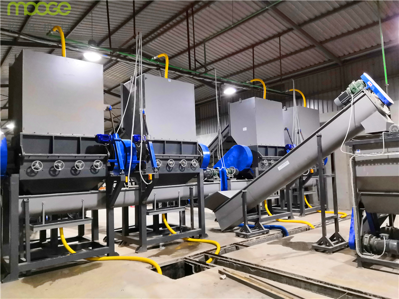 PE Plastic Grinder Machine HDPE PET Mechanical Mini Plastic Crusher Machine