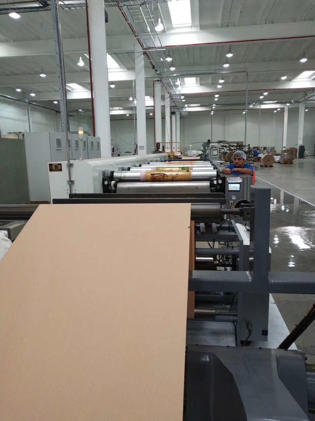 Servo Motor Auto High Speed 6 Color Wide Web Preprint Paper Paper Cup Paper Box Paper Bag Flexo Printing Machine