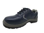 Genuine Leather Waterproof Safety Shoes / Mens Low Cut Shoes Anti Static