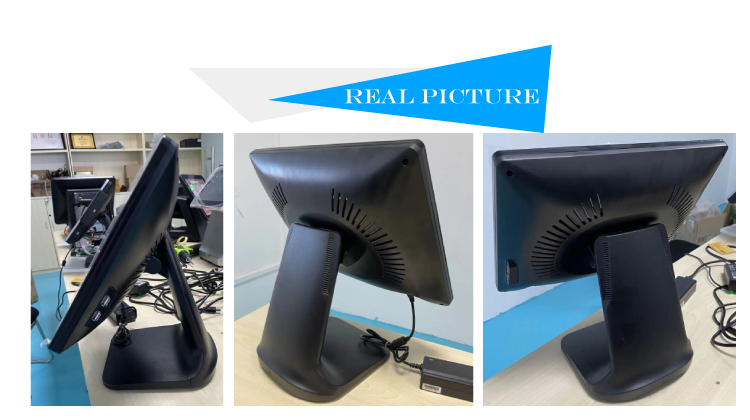 32G SSD All-in-One POS System with 15'' Touch Screen and Optional VFD Customer Display