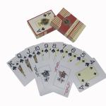 0.32mm Plastic Poker Cards SGS Custom Logo Playing Cards