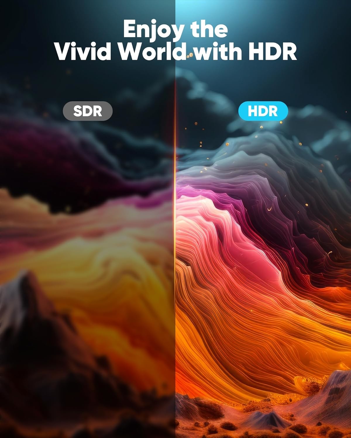 Ultra HD 4K HDMI Fiber Optic Cable – 100m Long, Stable & Interference-Free