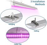 70W Strawberry LED Grow Light Tube 150cm Max Coverage Tomatoes