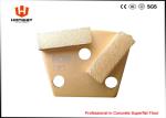 High Speed Concrete Floor Grinding Pads Round Diamond Polishing Pads For Marble