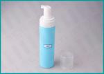 250 ML Blue PET Cosmetic Pump Bottle / Liquid Pump Bottle With 43 mm Pump Head