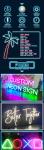 Personalized electronic wall decoration indoor outdoor happy birthday wedding