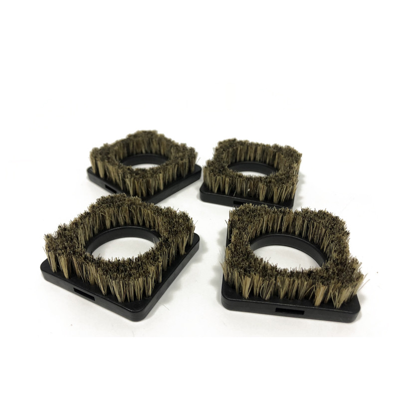 Square Shape Pressure Foot Brush 8.0mm Bristles For BTF Router Machine