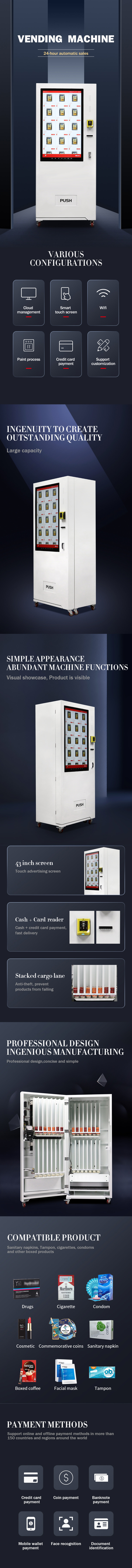 Automatic Touch Screen Cartoons Comics Football Baseball Sports Trading Card Vending Machine