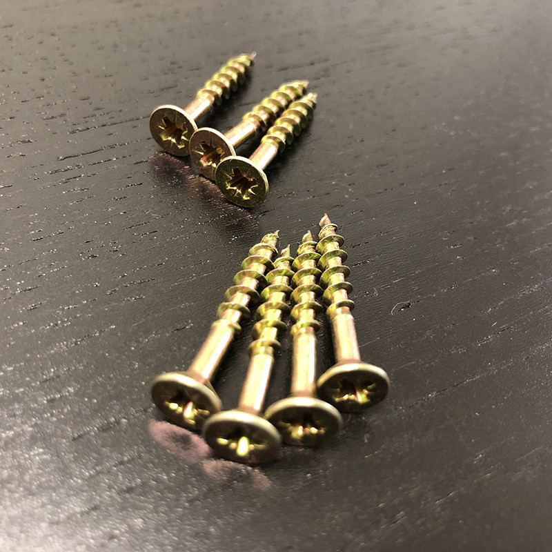 M4.0x30MM MDF Fiberboard Screw Pozi Countersunk Chipboard Screw