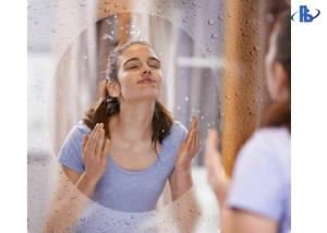 China Bathroom Mirror Clear Acrylic Adhesive Anti Fog PET Film wholesale