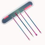 4 Pcs 5 Pcs 7 Pcs Facial Skin Care Devices Stainless Steel Acne Blackhead
