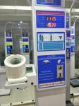 Coin operated medical height weight bmi blood pressure scales with printer