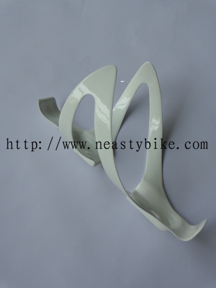 NT-BC1009 Cycling Pearl White Carbon Fiber Bottle Cage