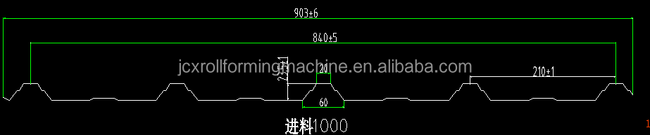 IBR METAL ROOFING SHEET ROLLING MACHINE TO EGYPT BANGLADESH PAKISTANE