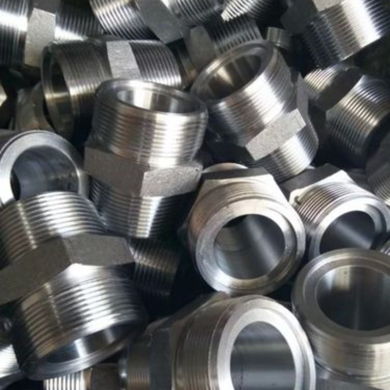 NXF ASTM B435 B572 5754 5798 Alloy X/2.4665/N06002 DN6-1200 Thinckess SCH10-SCH160 Thread Hexagonal Nipple