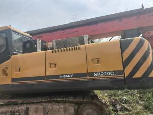 China SANY SR200 Crawler Type Rotary Drilling Pilling Rig | Max. Rotary Drilling Depth 50 Meters wholesale