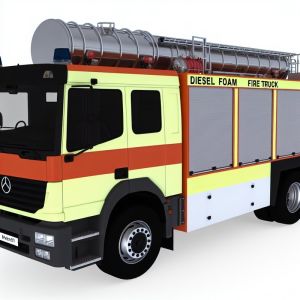 China Diesel Foam Fire Truck with 2000kg Foam Capacity wholesale
