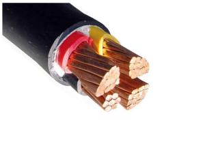 China Customized 4 Core PVC Insulated Cable Copper Conductor 1.5mm2~300mm2 wholesale