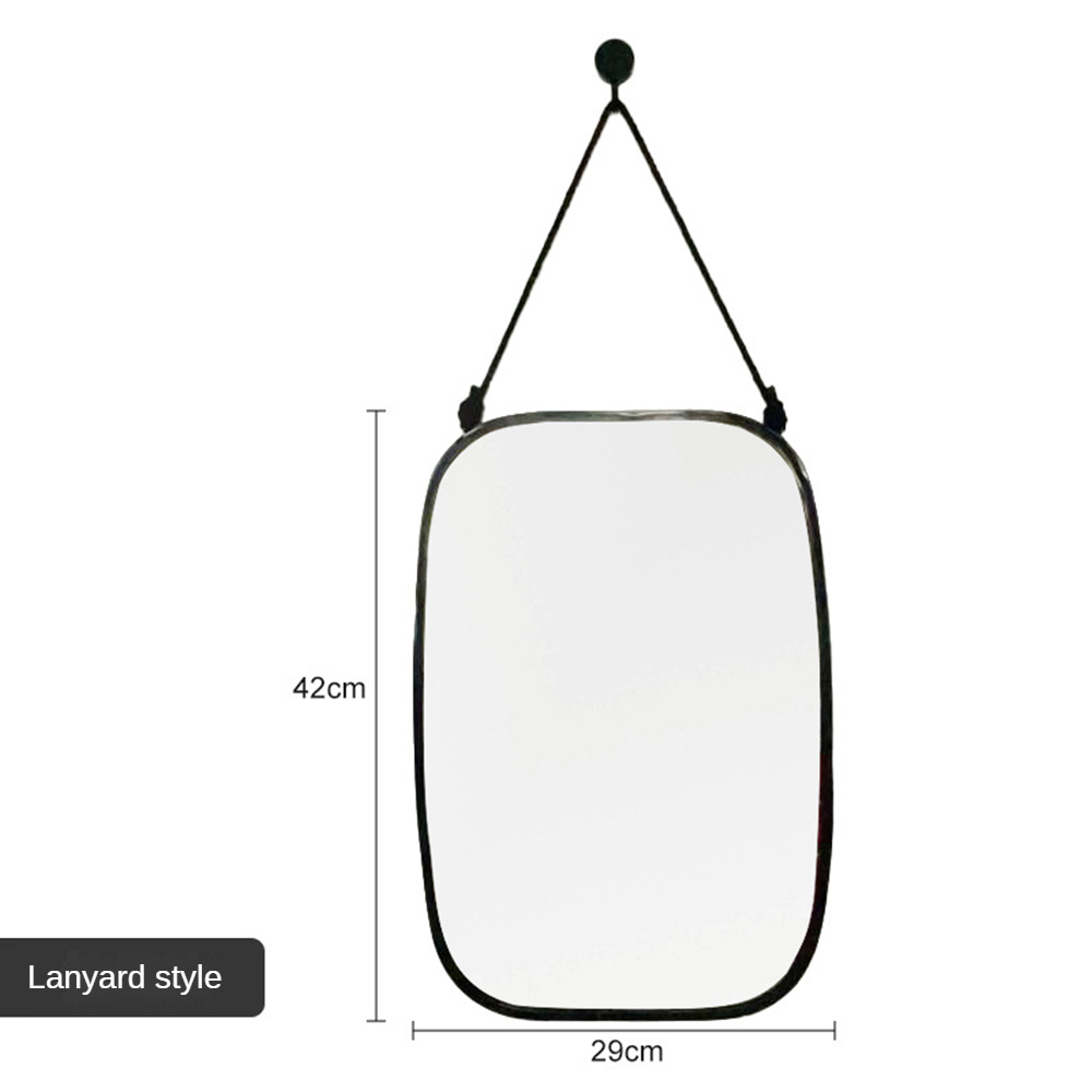 Antique Vintage Glass Mirror in Plastic Frame for Fashion Bathroom Bedroom Decoration