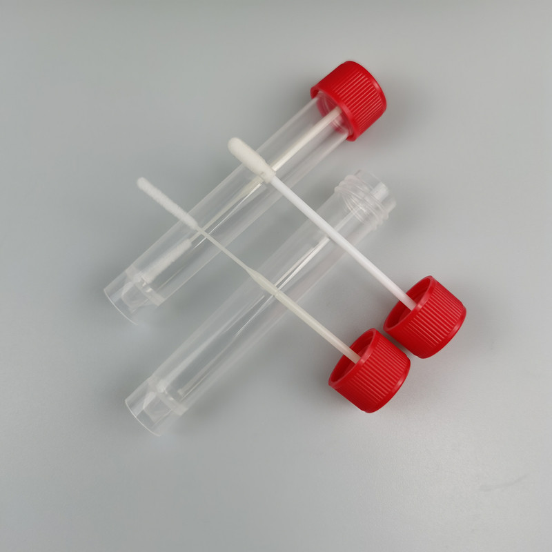Disposable EO Sterile 8cm Foam Head Oral Specimen Collection Swabs