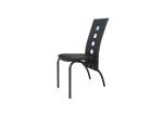 880mm 0.25m3 150kgs Black Modern Chair Dining