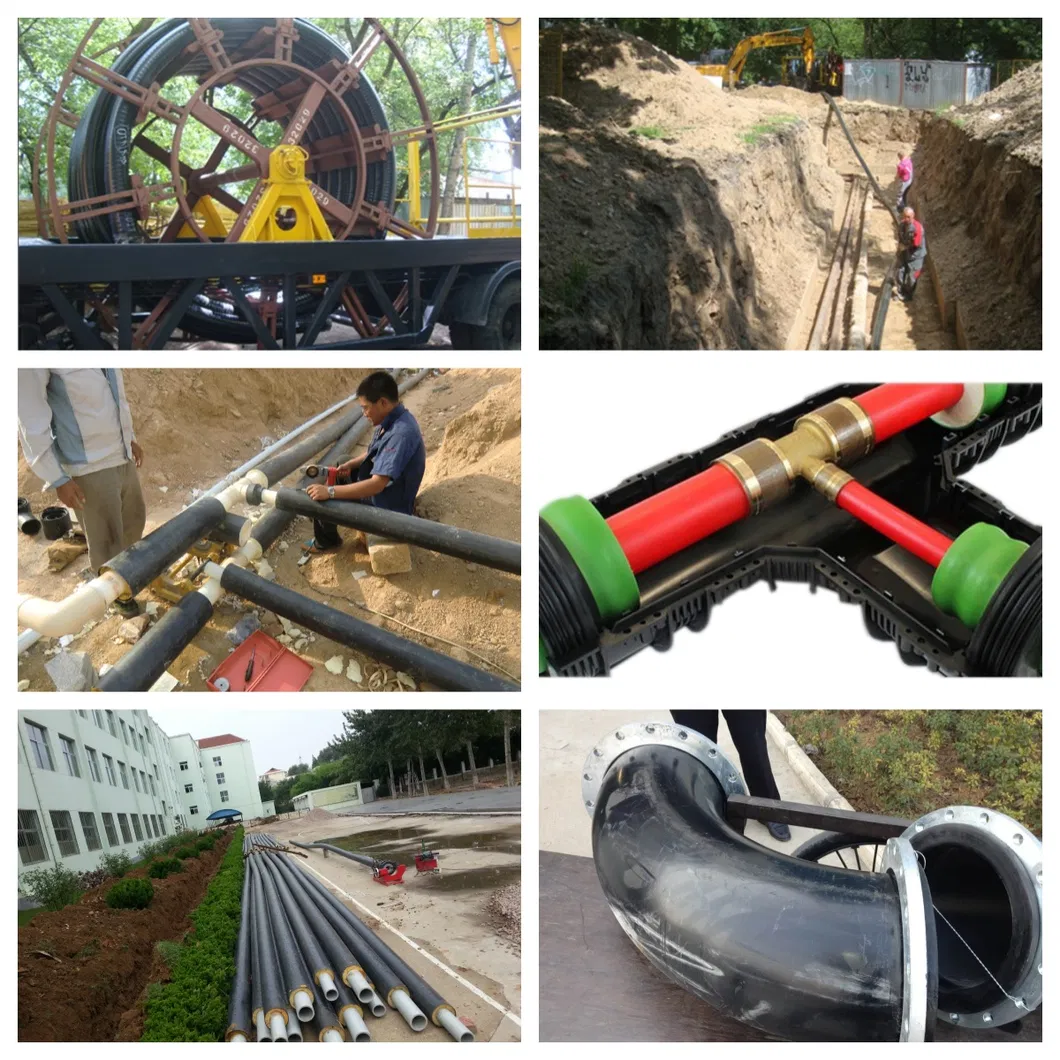 High-Efficiency Fiber-Reinforced Pert Pipe Line with Closed-Cell PU Foam Insulation
