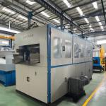 HMI Operation Plastic Thermoforming Machine Motor Power 11kw Disposable Cup