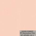 OEM PP Decorative Film Satin Grain Polypropylene Bottom Film