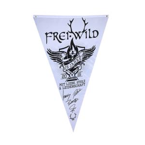 China Flying Sublimation Custom Felt Flags Waterproof 12x18 Inch wholesale