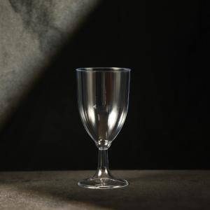 China 7OZ Disposable Plastic Goblet Cup PS Plastic Cups For Cold Drink FDA / SGS Certified wholesale