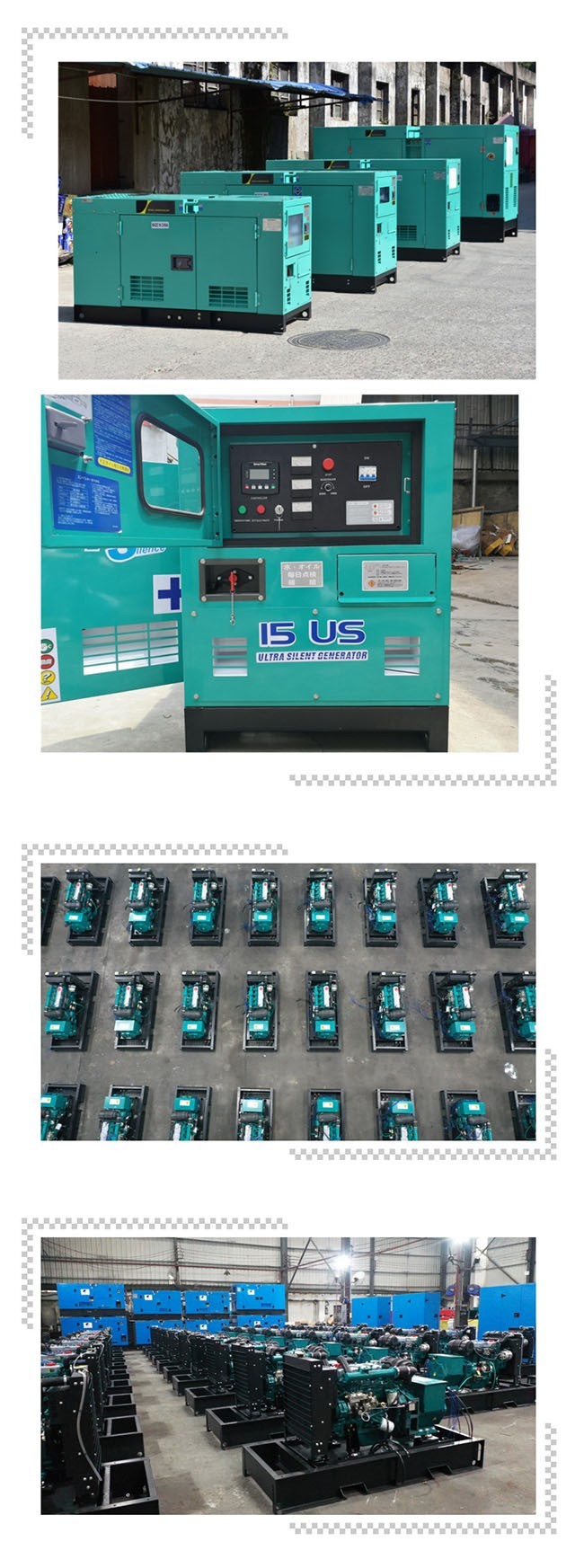 20KVA 15KW Three Phase Canopy Diesel Generator