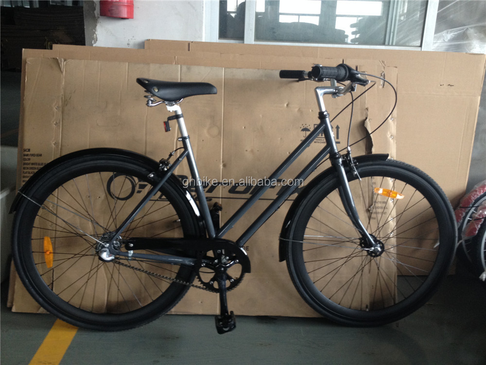 21 Speed Aluminum Frame Cruiser Adult Road Men's Bicycle with Front and Rear V Brake