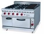 Gas Range 4 Burner Commercial Bakery Oven 500w
