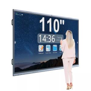 China 110 Inch 4k Hd Interactive Whiteboard Smart Board wholesale