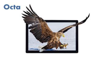 China OCTA 82 Inch LCD Digital Advertising Screens Wall Mount LAN / WLAN / 3G Network wholesale