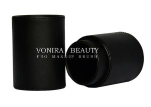 China Pro Travel Makeup Brush Cylinder Container Cup Cosmetic Holder Pen Case wholesale