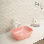 Good Straightness Counter Top Bathroom Sink Durable Not Deformed Basin Hand Wash