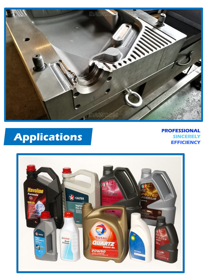 Extrusion Src40 10L Plastic Bottle Mould S45C PET Blow Molding