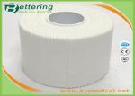 Cotton White Athletic Tape For Trainers Strapping , Adhesive Sports Wrap Tape