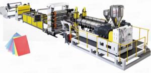 China Customizable PVC Edge Banding Extrusion Line 600-1200mm Width Intelligent Control wholesale