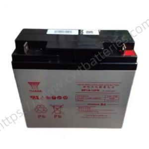 China YUASA NP18-12FR Sealed Lead Acid Battery Flame Retardant 12V 18Ah UPS Storage Batteries Rechargeable wholesale
