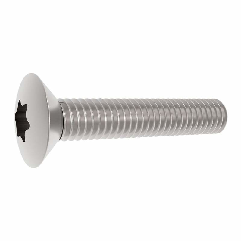DIN 966 Phillips Oval Countersunk Machine Screw 4.8 Grade Threaded Stud Bolts M2 - M8