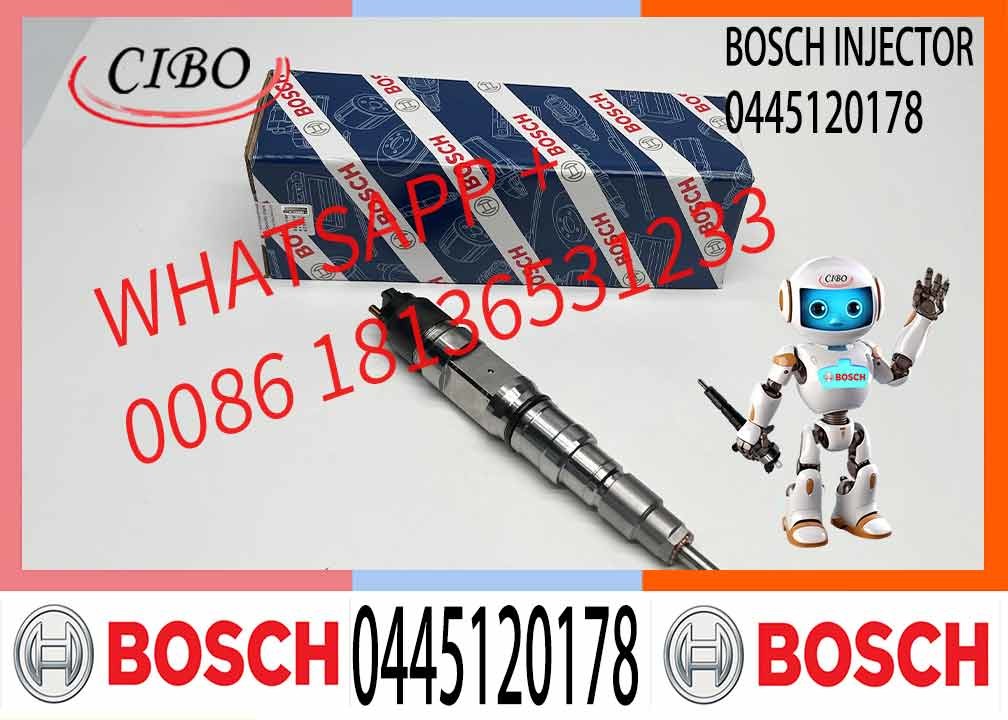 0445120178 Fuel Injector 0 445 120 178 For Engine 5343, 5344 OE 53401112010