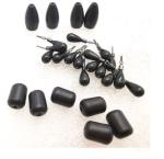 Smooth Inner Hole Tungsten Fishing Sinker For Carolina Rig