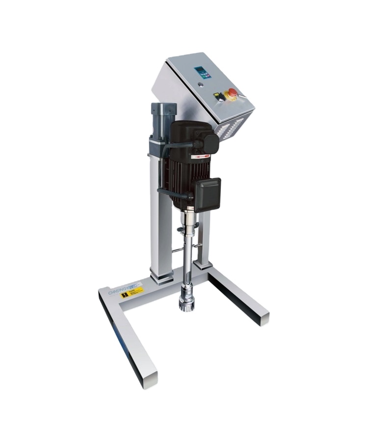 1L Different Heads High Shearing Vacuum Emulsifying Mixer For Ointment