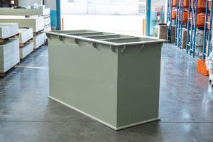 China 15mm Acid Pickling Electroplating Tank PP PVC Material wholesale