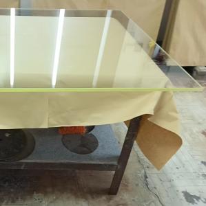 China Scientific Experiments Essential Radiation Proof Glass Round Transparent wholesale