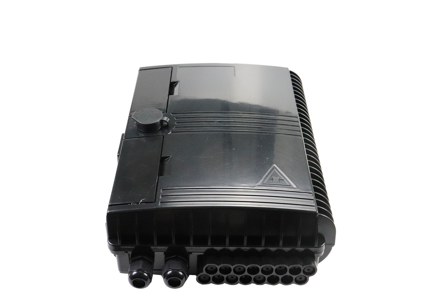 black Fiber Optic Cable Distribution Box equipped SC adapter and pigtails