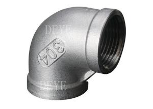 China 150PSI NPT BSPT Screwed Stainless Steel Threaded Fitting wholesale